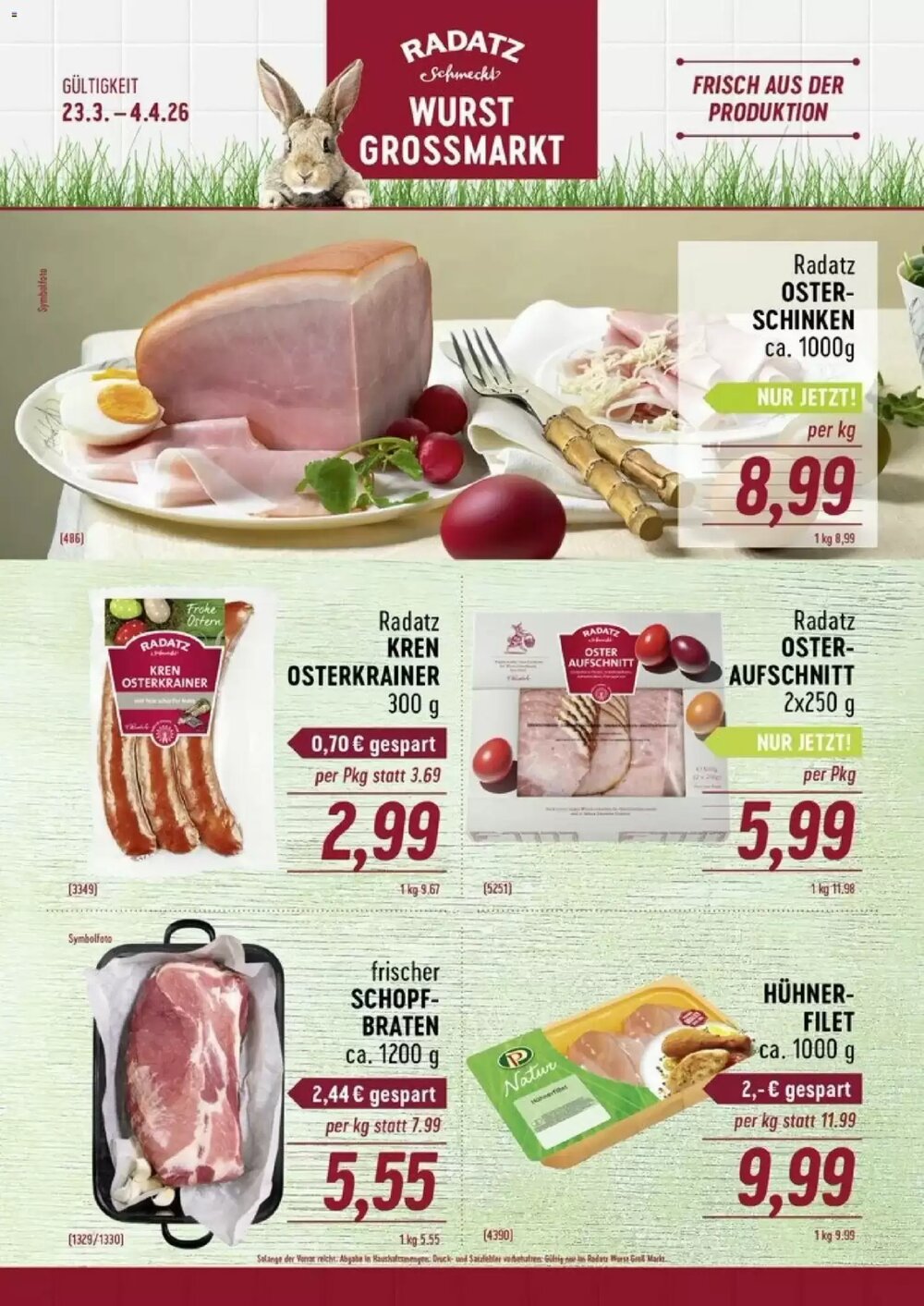 Radatz Flugblatt (ab 23.03.2026) - Angebote und Prospekt - Seite 1