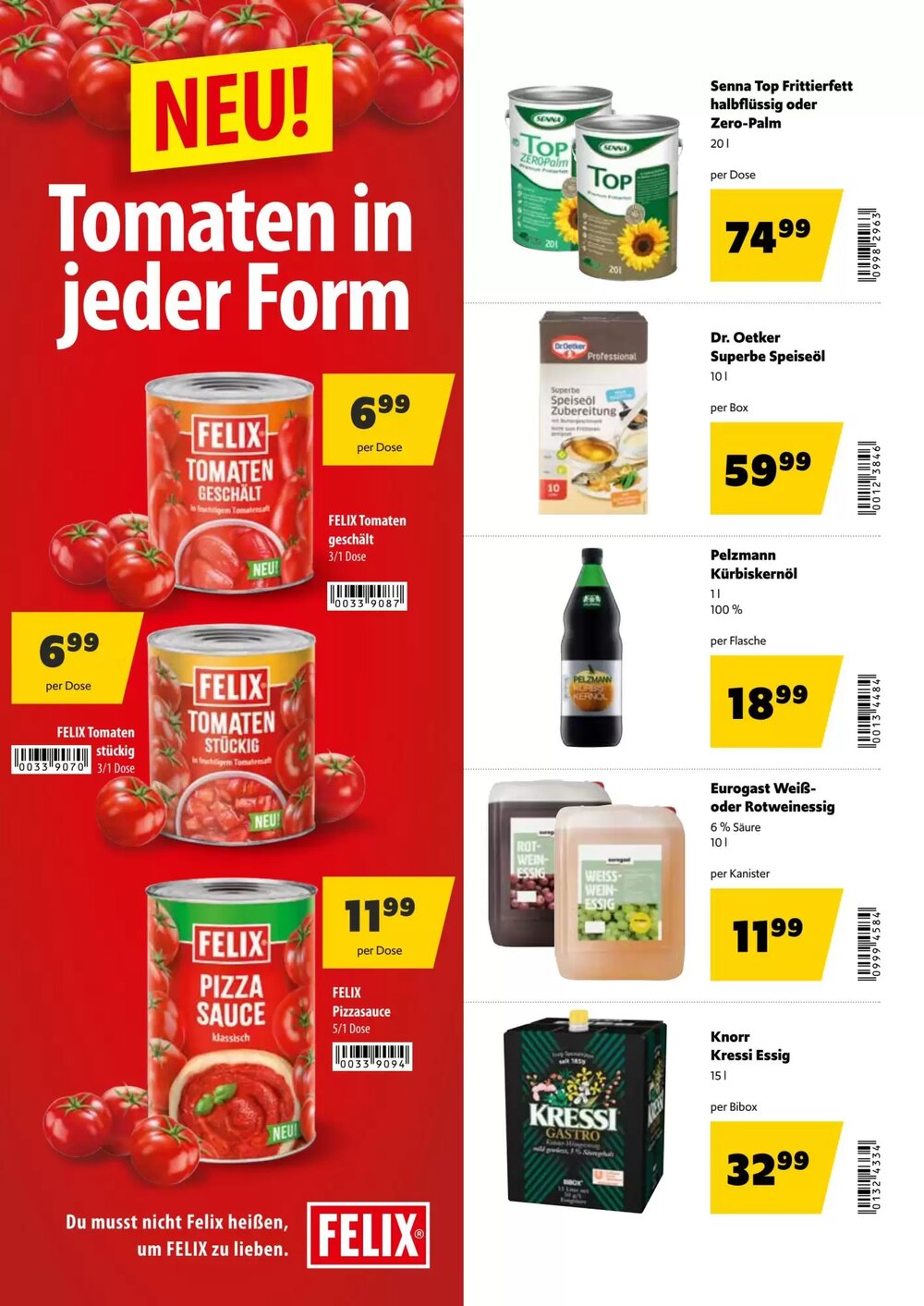 Eurogast Grissemann Flugblatt (ab 23.03.2026) - Angebote und Prospekt - Seite 14