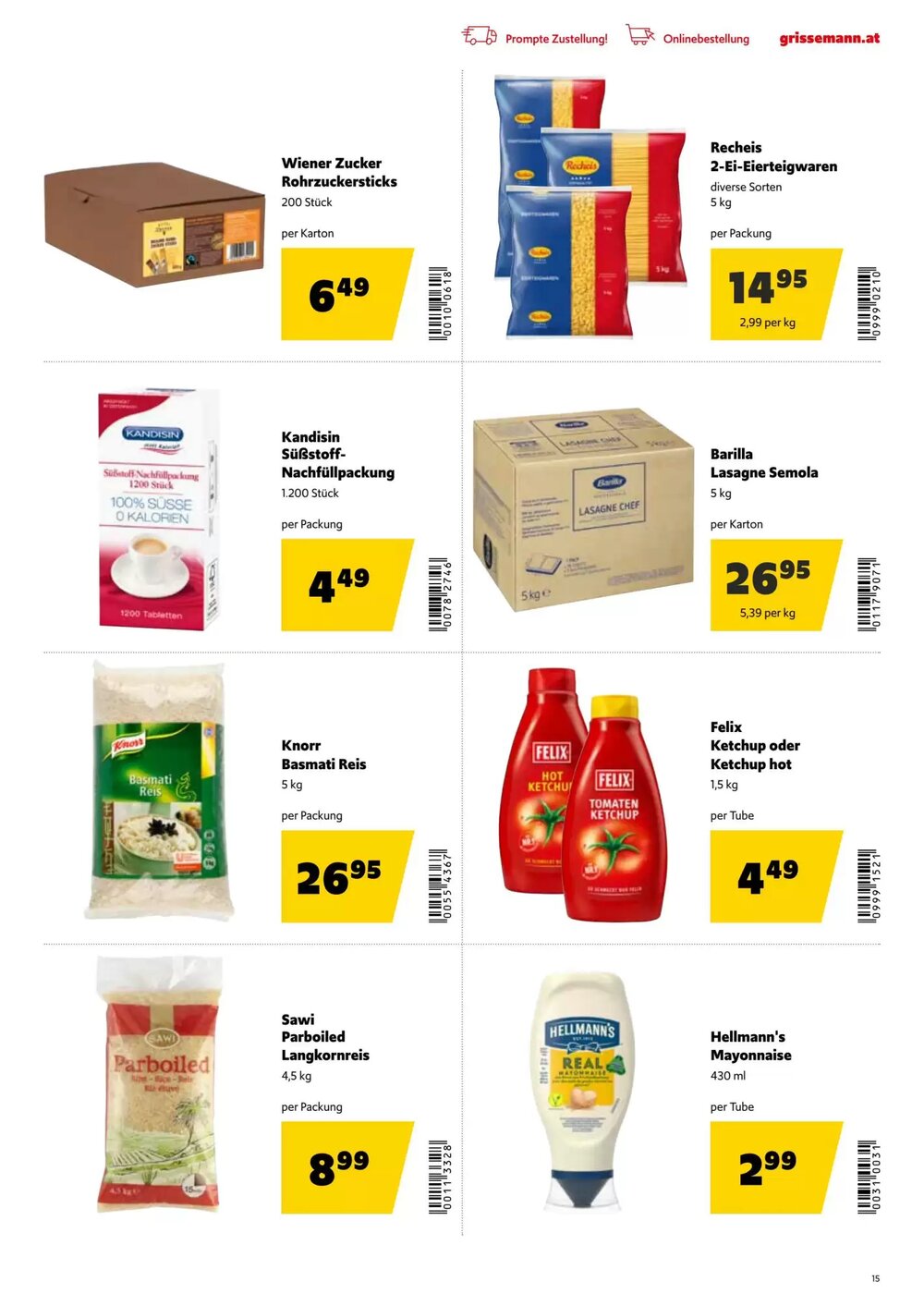 Eurogast Grissemann Flugblatt (ab 23.03.2026) - Angebote und Prospekt - Seite 15