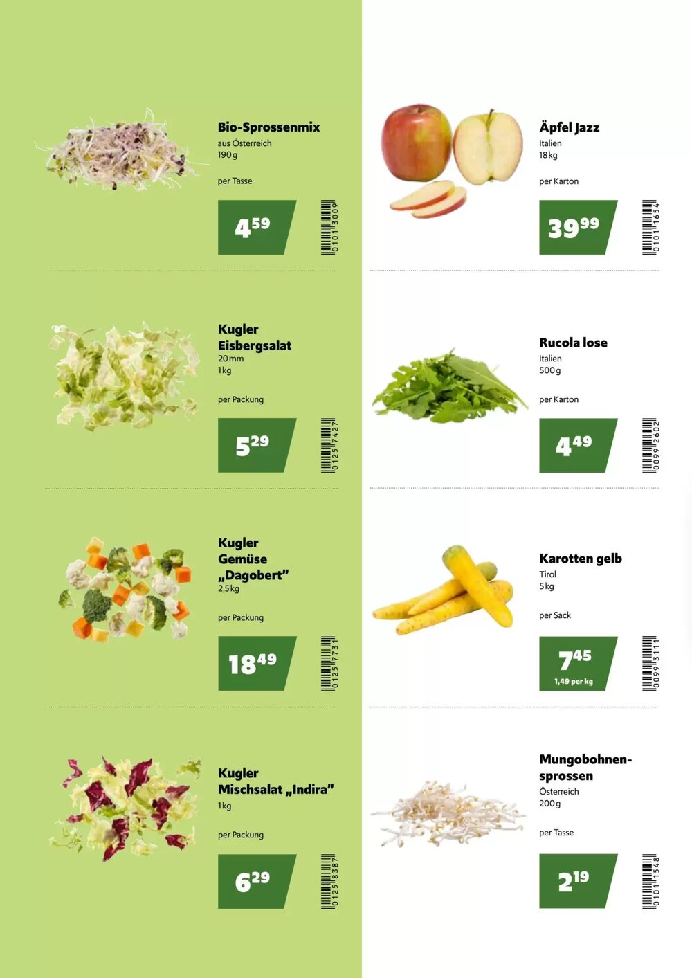 Eurogast Grissemann Flugblatt (ab 23.03.2026) - Angebote und Prospekt - Seite 2