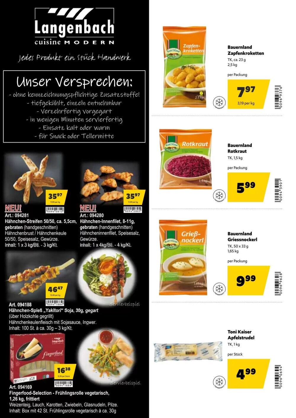 Eurogast Grissemann Flugblatt (ab 23.03.2026) - Angebote und Prospekt - Seite 22