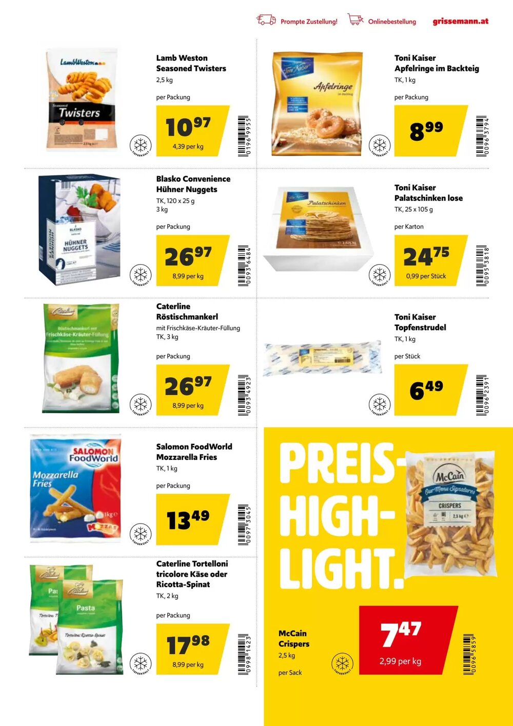 Eurogast Grissemann Flugblatt (ab 23.03.2026) - Angebote und Prospekt - Seite 23