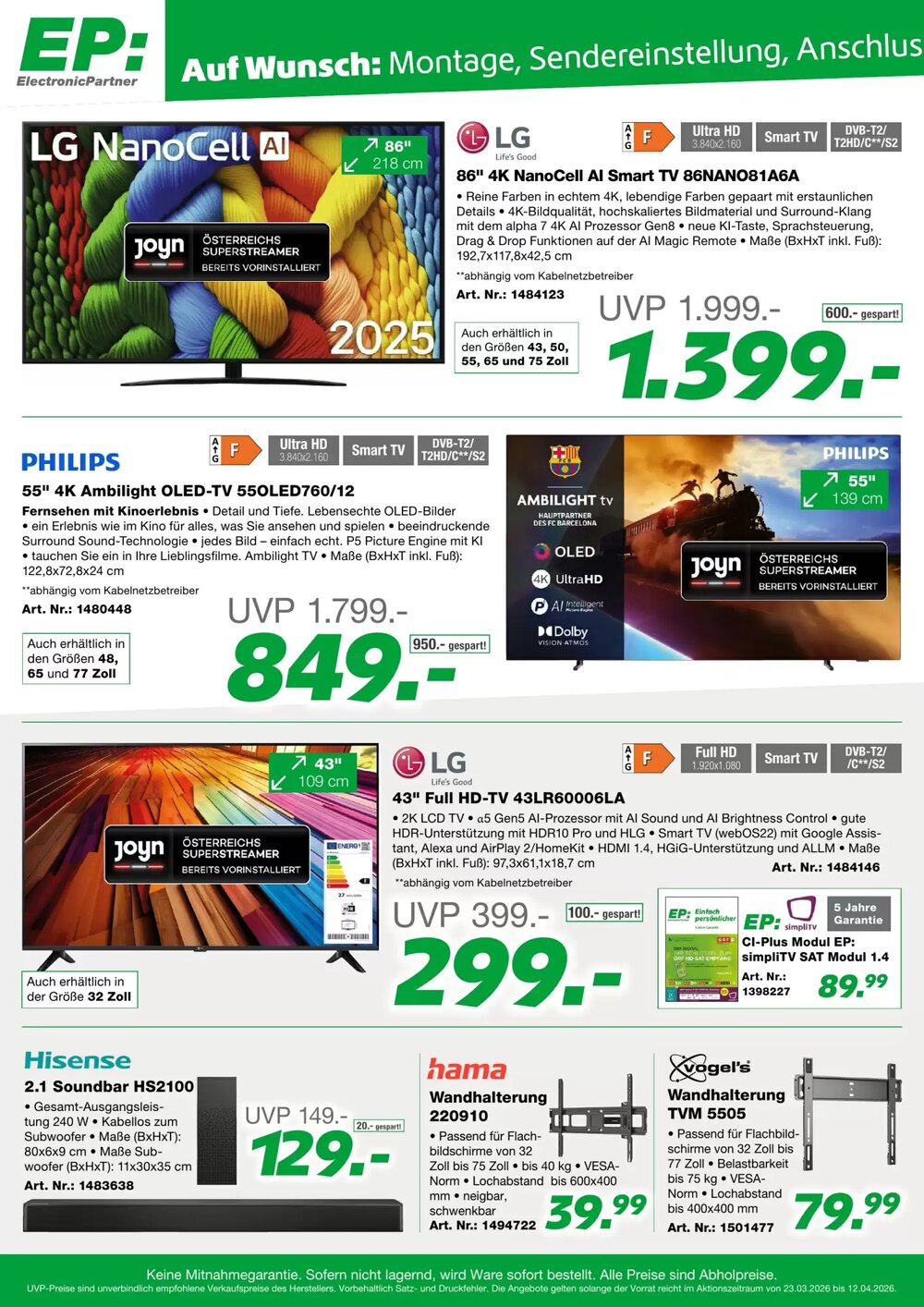 EP Flugblatt (ab 23.03.2026) - Angebote und Prospekt - Seite 10