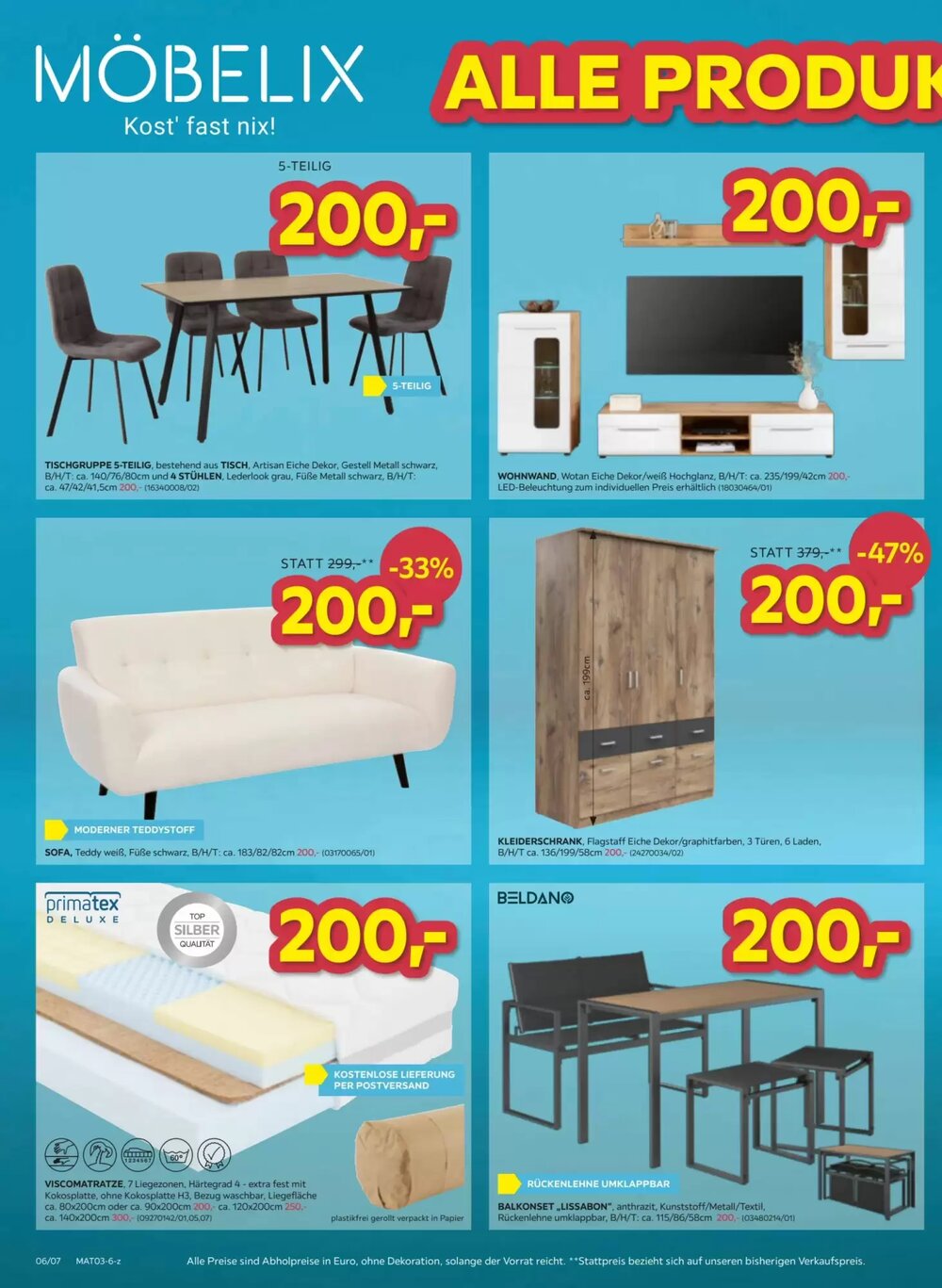 Möbelix Flugblatt (ab 24.03.2026) - Angebote und Prospekt - Seite 6
