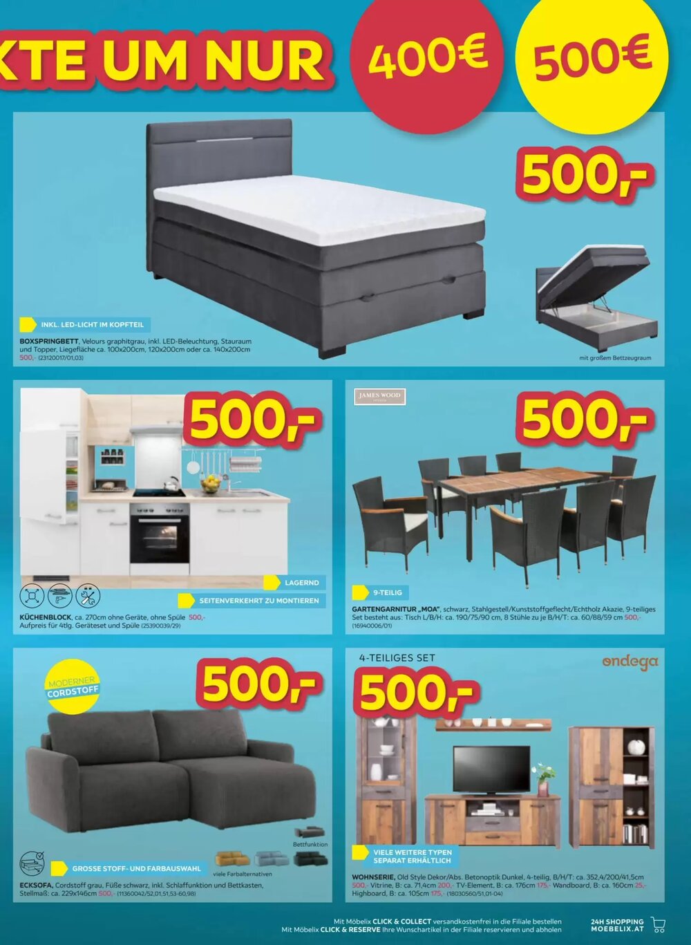 Möbelix Flugblatt (ab 24.03.2026) - Angebote und Prospekt - Seite 9