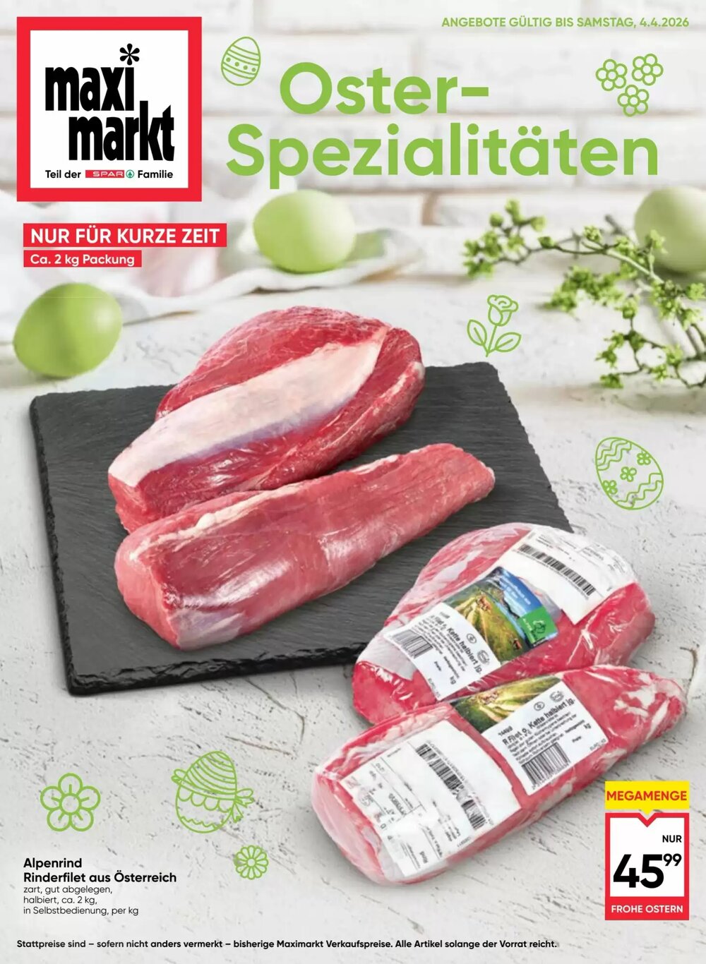 Maximarkt Flugblatt (ab 24.03.2026) - Angebote und Prospekt - Seite 1