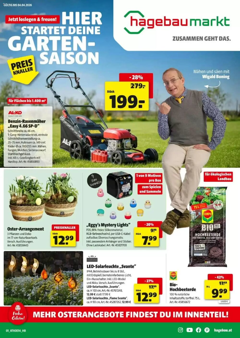 Hagebau Flugblatt (ab 24.03.2026) - Angebote und Prospekt - Seite 1