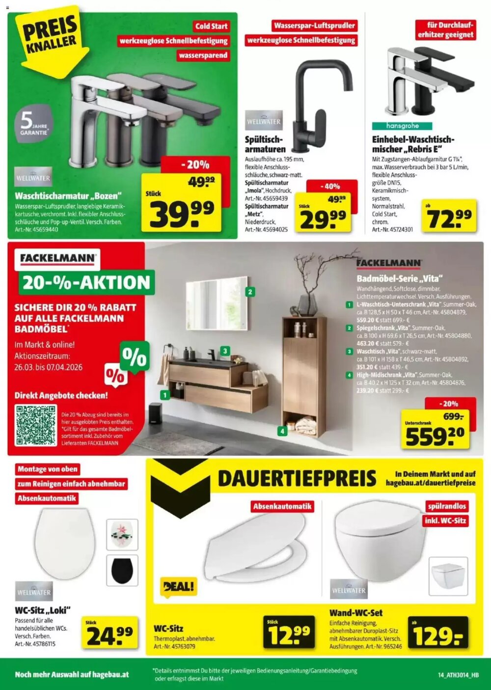 Hagebau Flugblatt (ab 24.03.2026) - Angebote und Prospekt - Seite 14