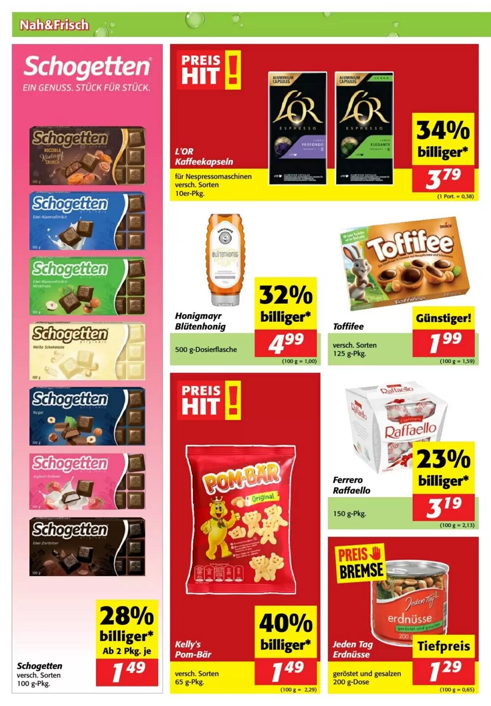 Nah&Frisch Flugblatt (ab 25.03.2026) - Angebote und Prospekt - Seite 6