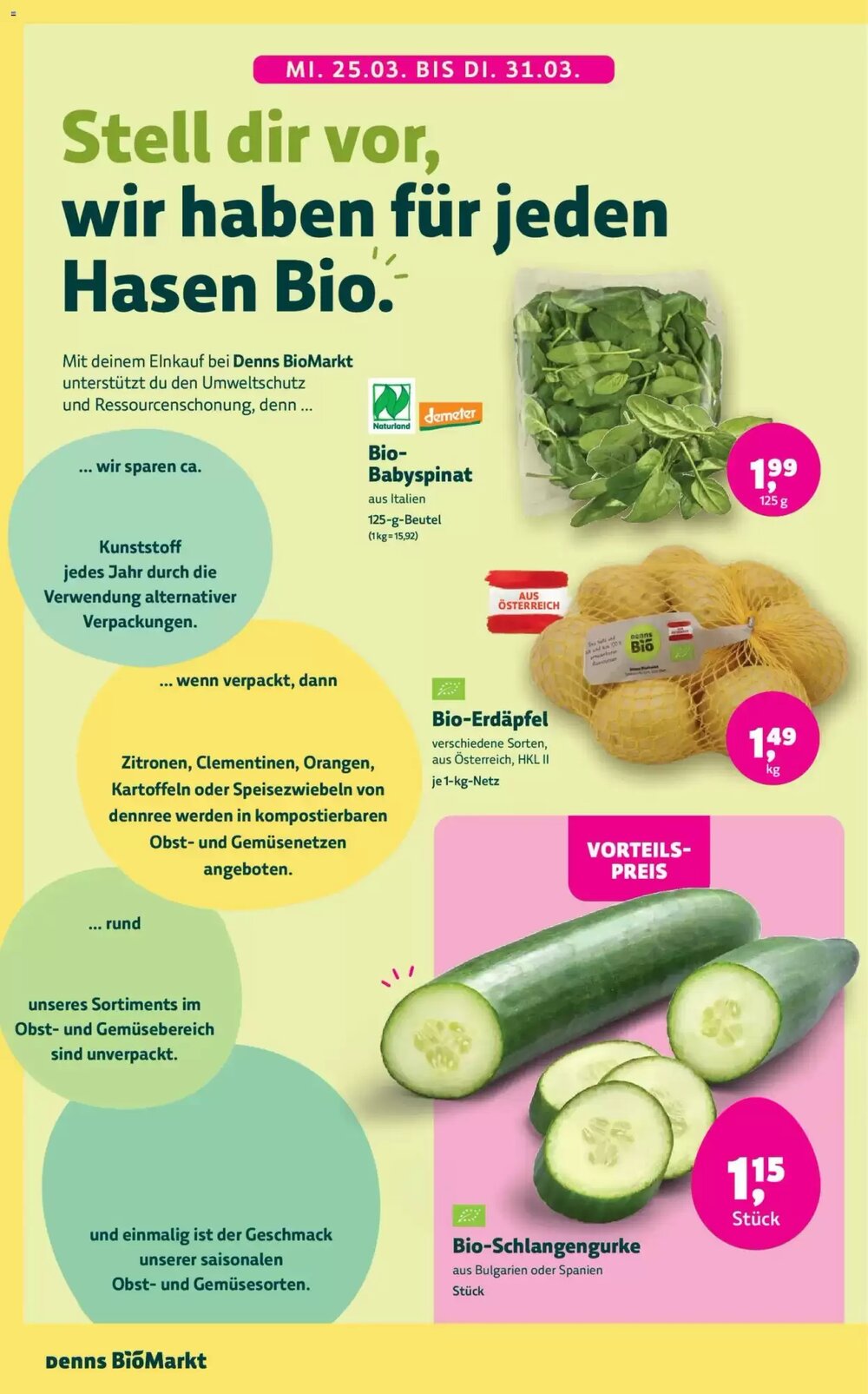 Denn's Biomarkt Flugblatt (ab 25.03.2026) - Angebote und Prospekt - Seite 6