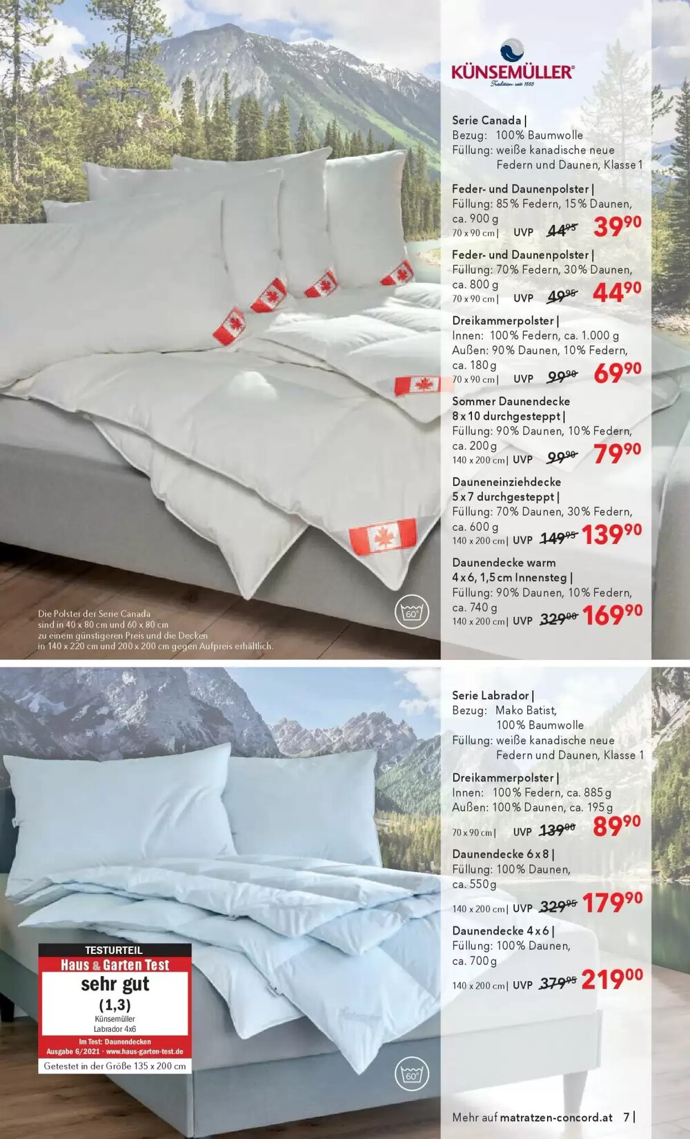 Matratzen Concord Flugblatt (ab 25.03.2026) - Angebote und Prospekt - Seite 7