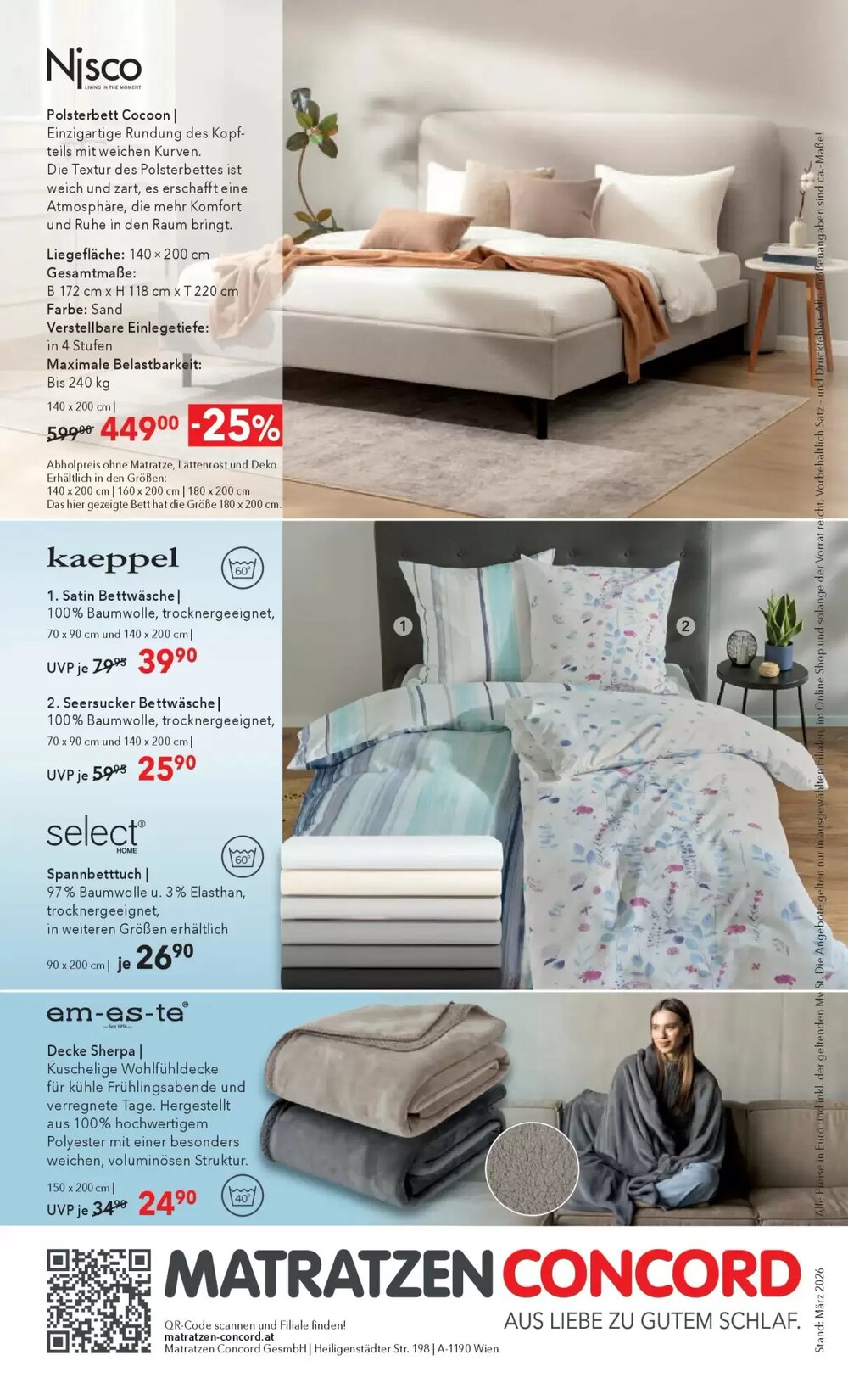 Matratzen Concord Flugblatt (ab 25.03.2026) - Angebote und Prospekt - Seite 8