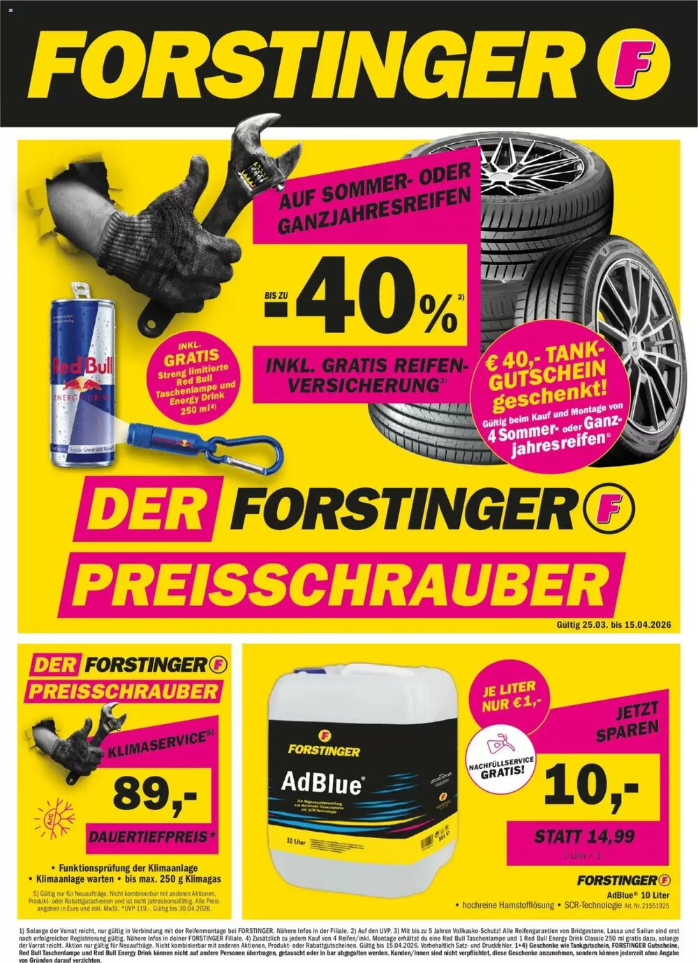 Forstinger Flugblatt (ab 25.03.2026) - Angebote und Prospekt - Seite 1