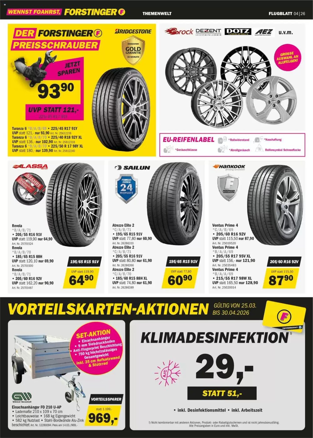 Forstinger Flugblatt (ab 25.03.2026) - Angebote und Prospekt - Seite 2