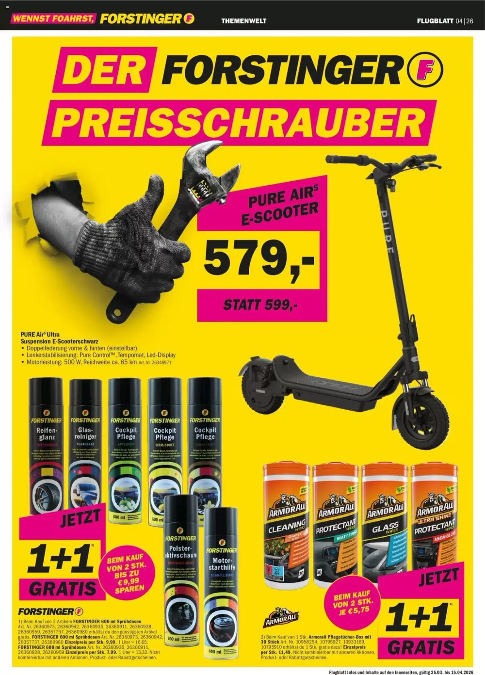 Forstinger Flugblatt (ab 25.03.2026) - Angebote und Prospekt - Seite 8