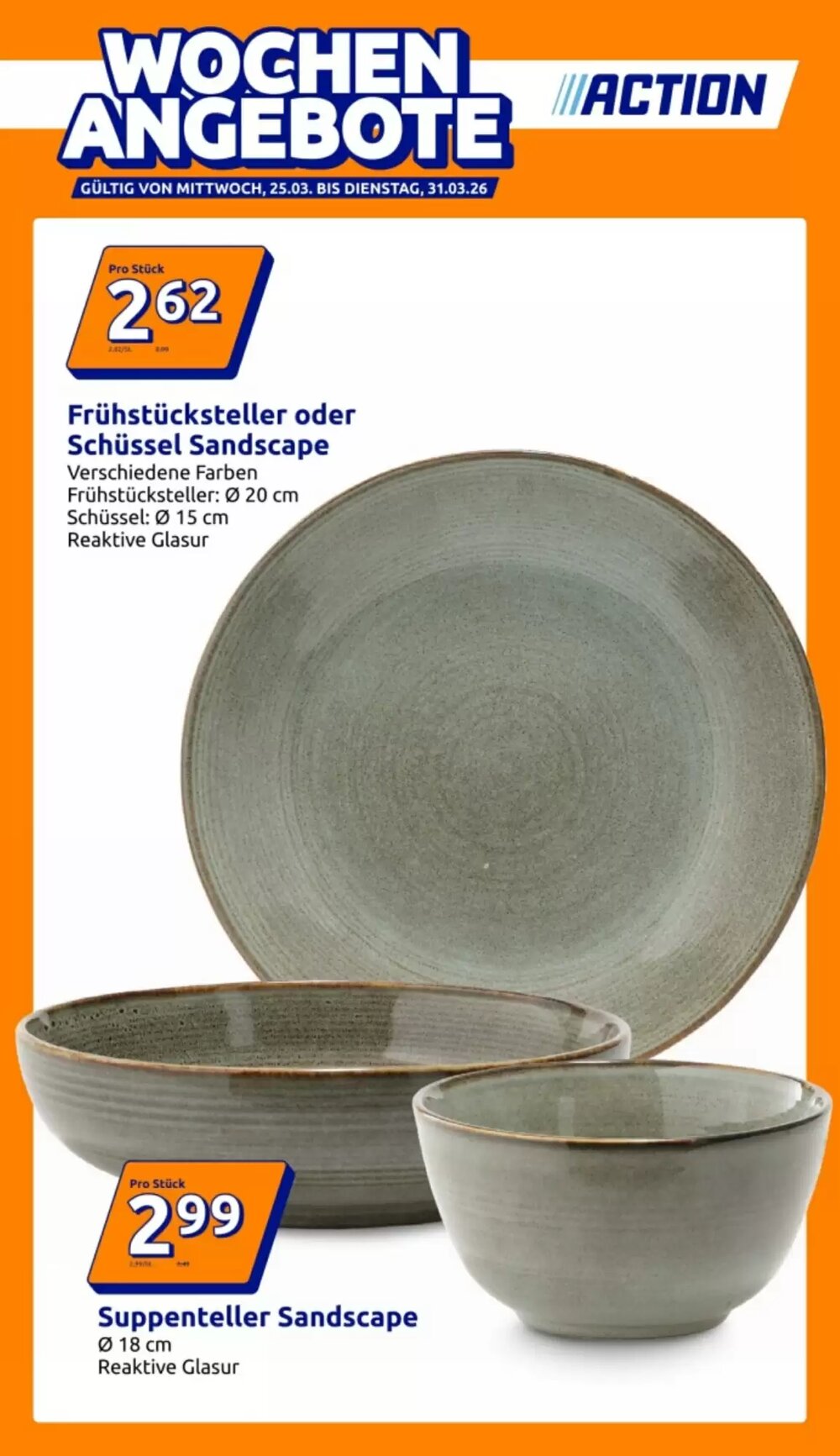 Action Flugblatt (ab 25.03.2026) - Angebote und Prospekt - Seite 1