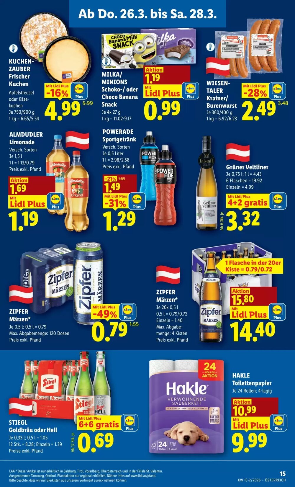 Lidl Flugblatt (ab 26.03.2026) - Angebote und Prospekt - Seite 17