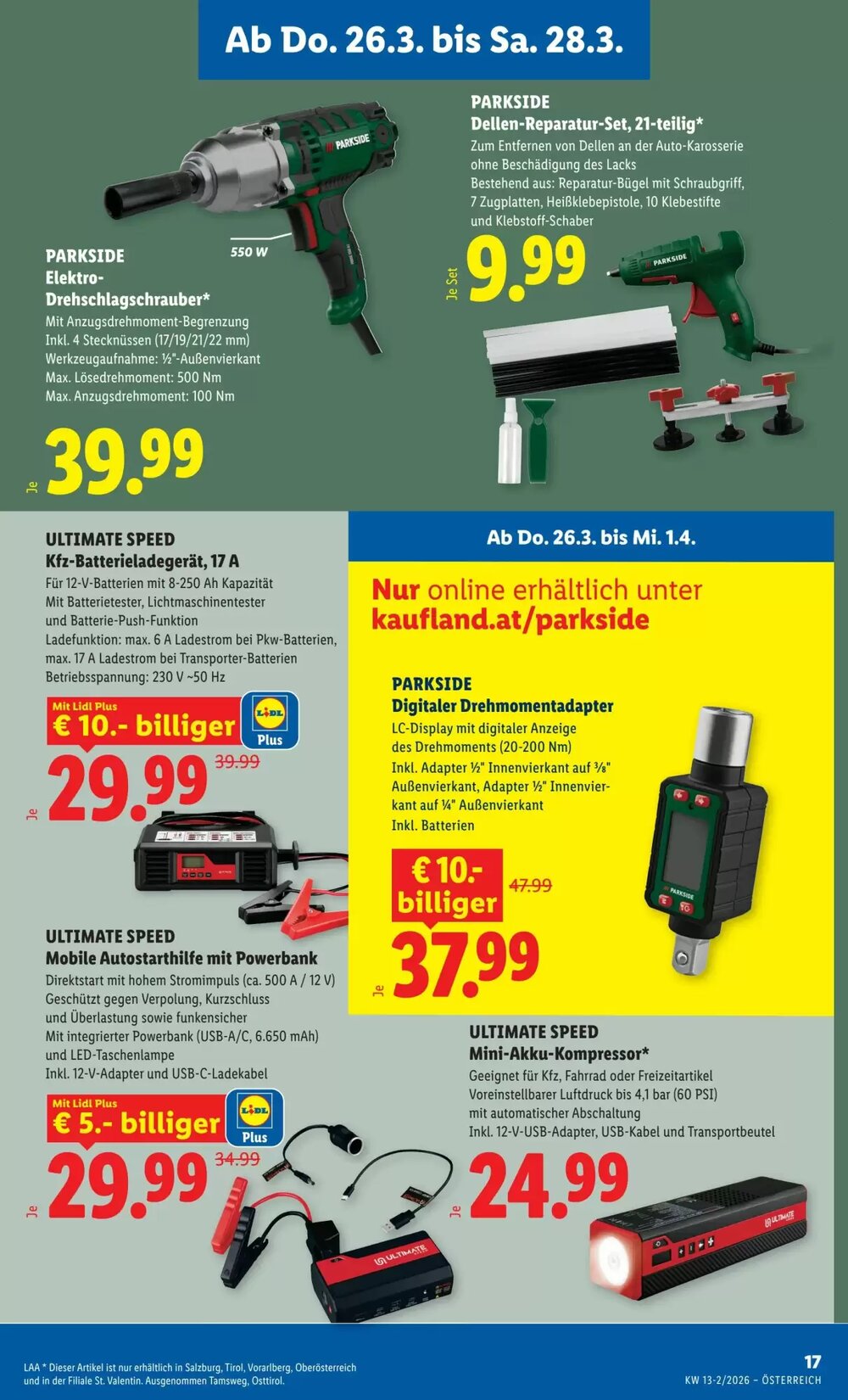 Lidl Flugblatt (ab 26.03.2026) - Angebote und Prospekt - Seite 19