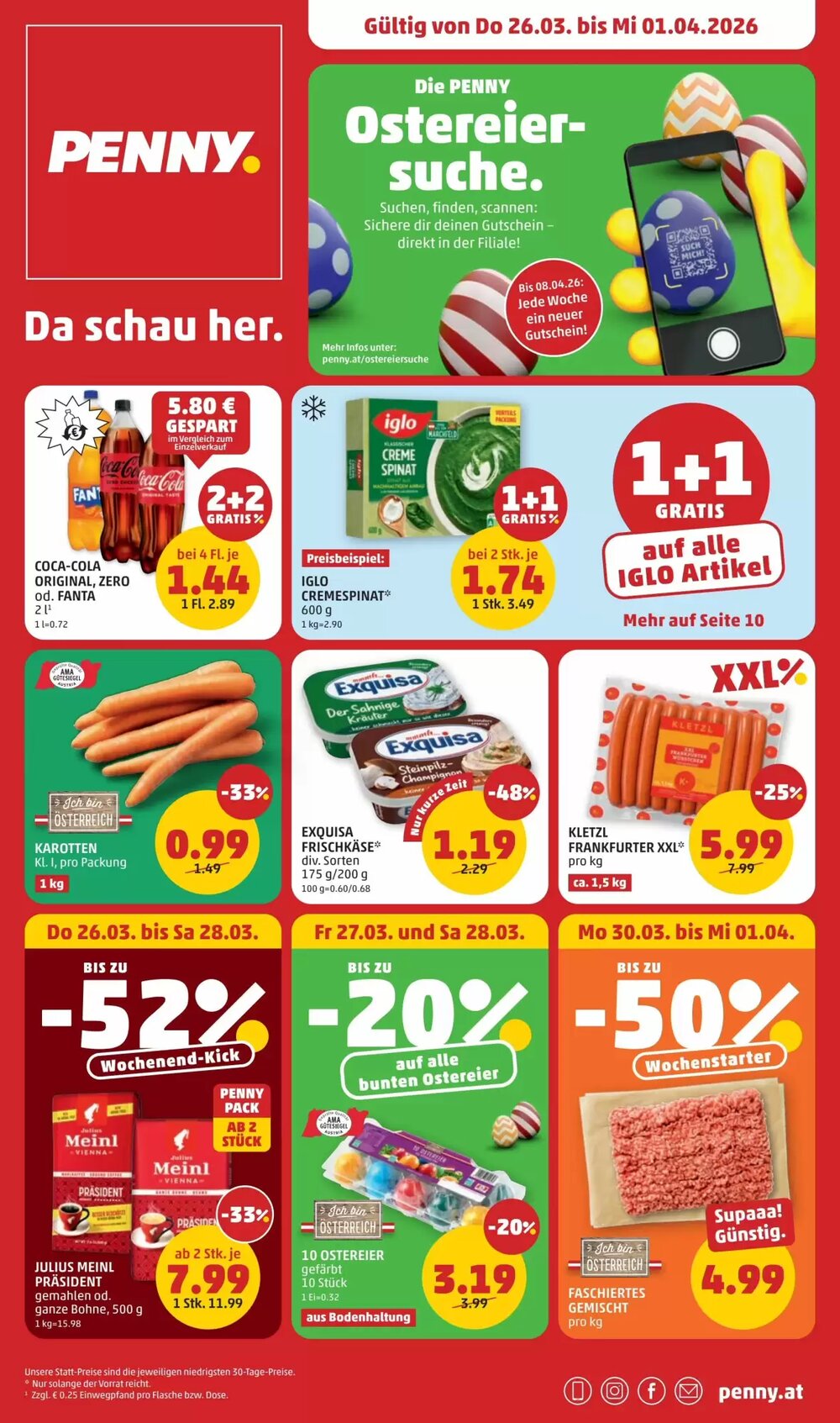 PENNY Flugblatt (ab 26.03.2026) - Angebote und Prospekt - Seite 1