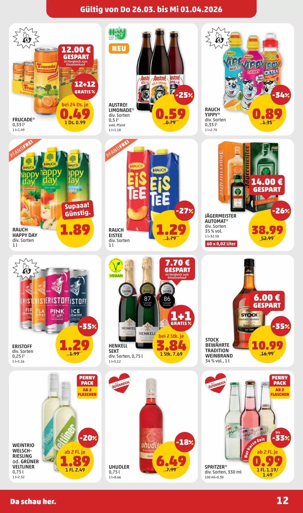PENNY Flugblatt (ab 26.03.2026) - Angebote und Prospekt - Seite 12