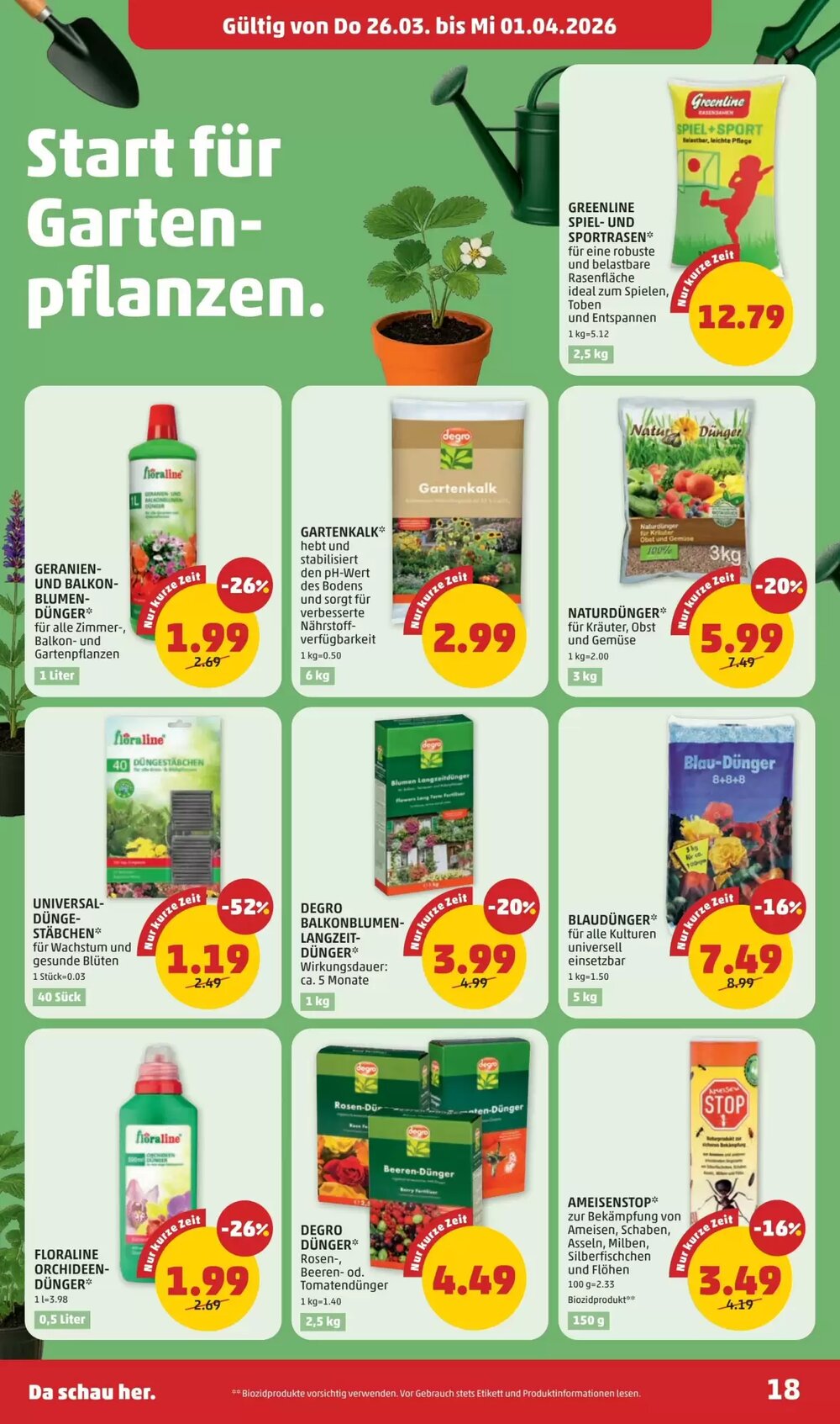 PENNY Flugblatt (ab 26.03.2026) - Angebote und Prospekt - Seite 18