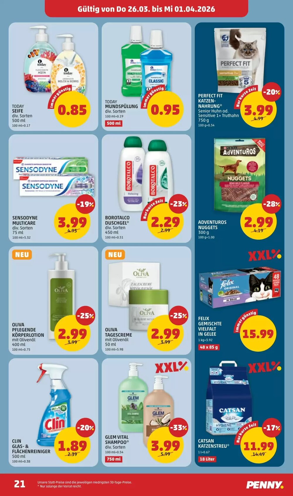 PENNY Flugblatt (ab 26.03.2026) - Angebote und Prospekt - Seite 21