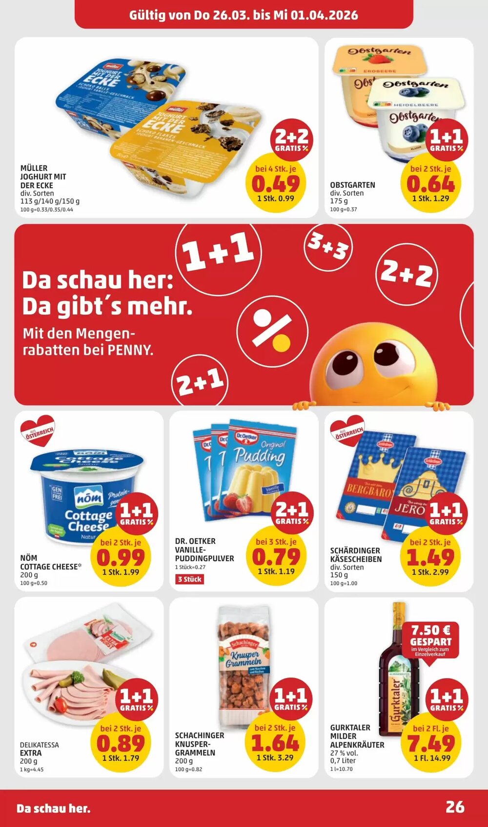 PENNY Flugblatt (ab 26.03.2026) - Angebote und Prospekt - Seite 26