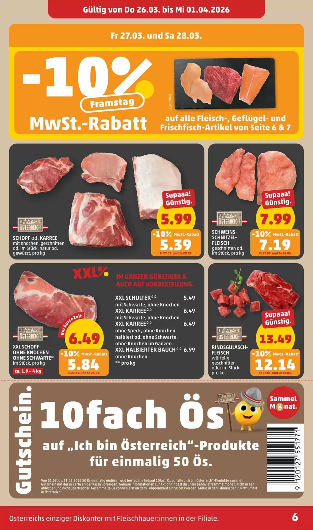 PENNY Flugblatt (ab 26.03.2026) - Angebote und Prospekt - Seite 6