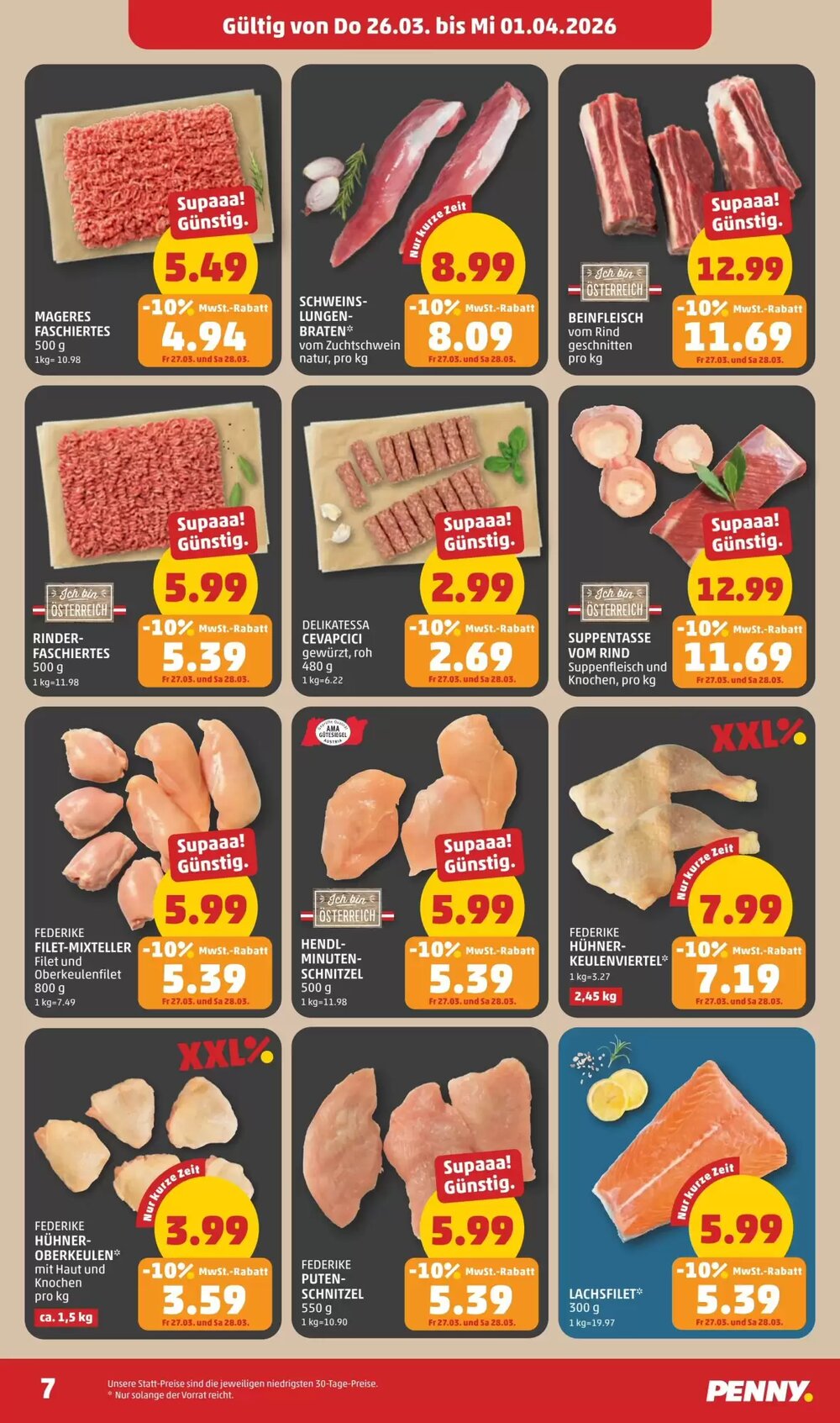 PENNY Flugblatt (ab 26.03.2026) - Angebote und Prospekt - Seite 7