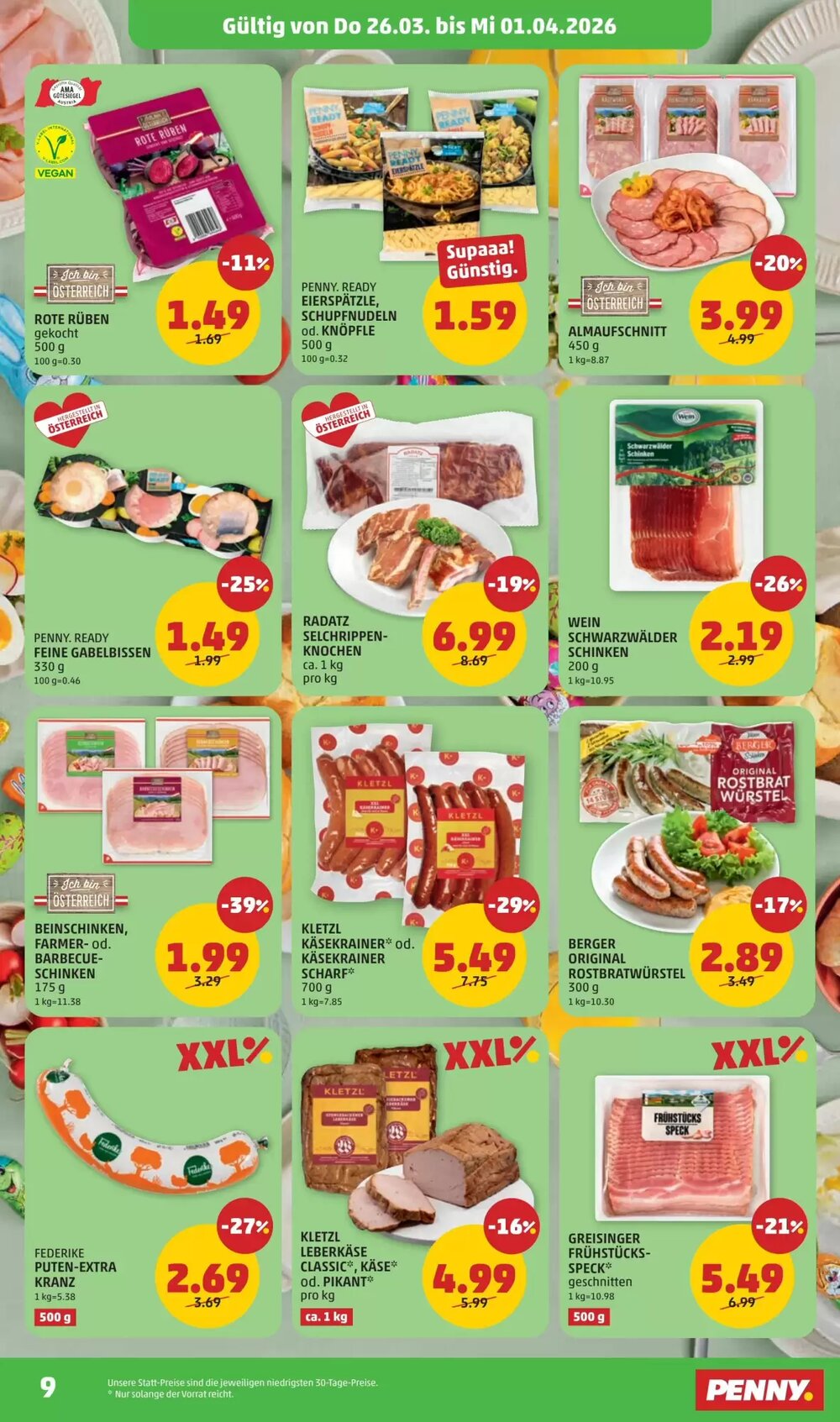 PENNY Flugblatt (ab 26.03.2026) - Angebote und Prospekt - Seite 9