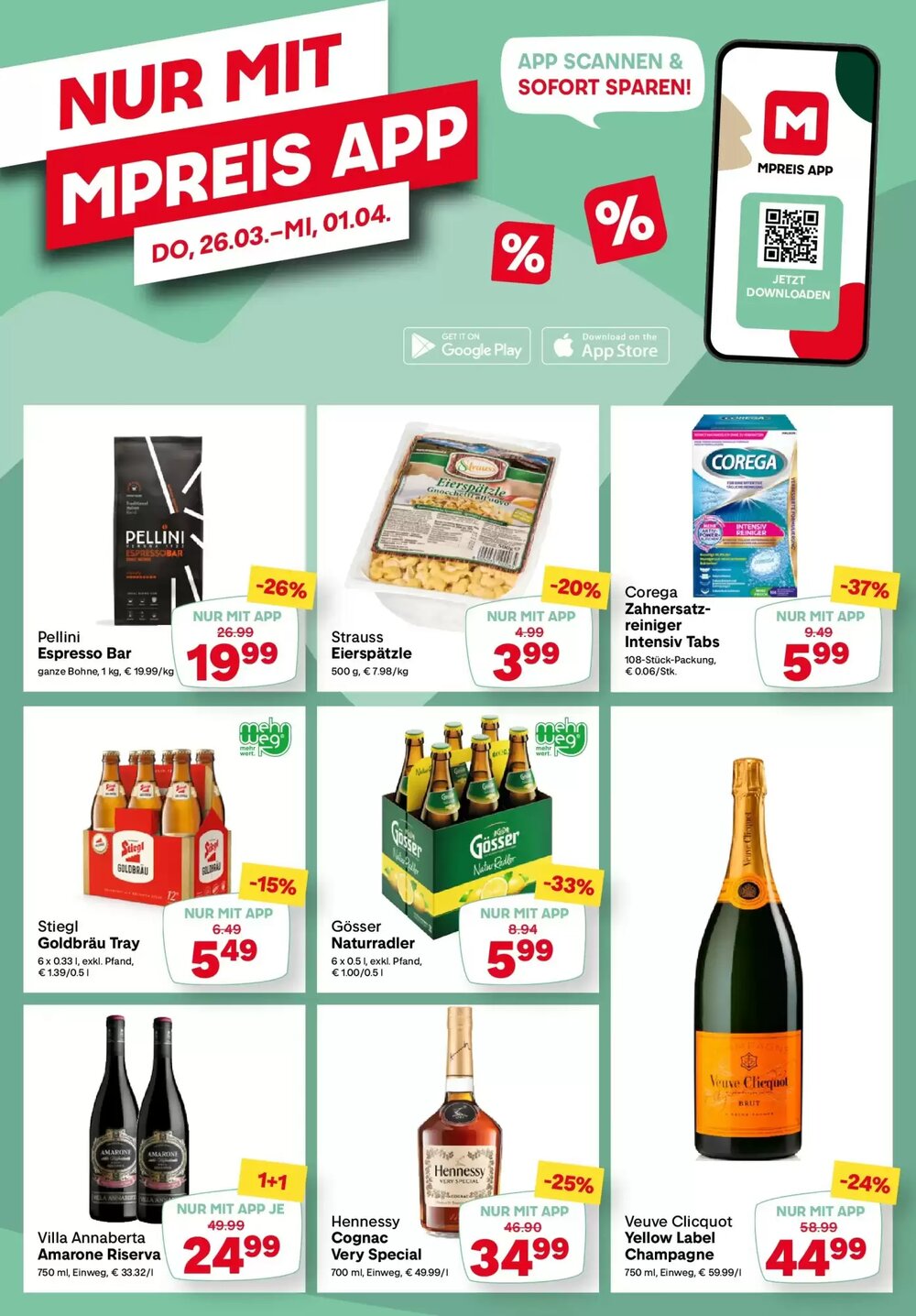 MPreis Flugblatt (ab 26.03.2026) - Angebote und Prospekt - Seite 14