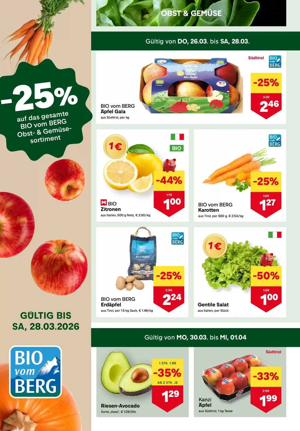 MPreis Flugblatt (ab 26.03.2026) - Angebote und Prospekt - Seite 2