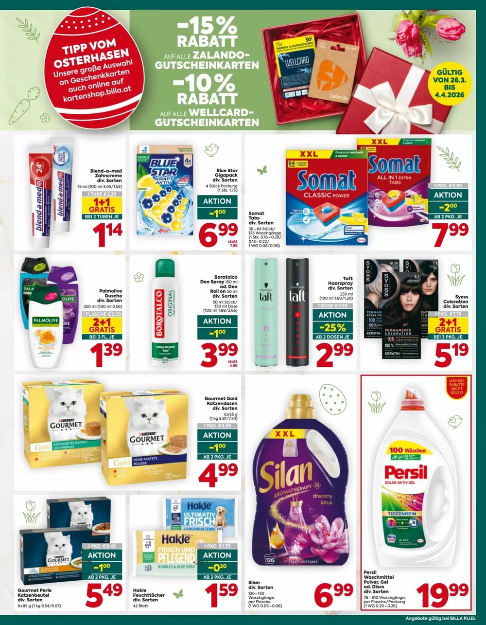Billa Flugblatt (ab 26.03.2026) - Angebote und Prospekt - Seite 19