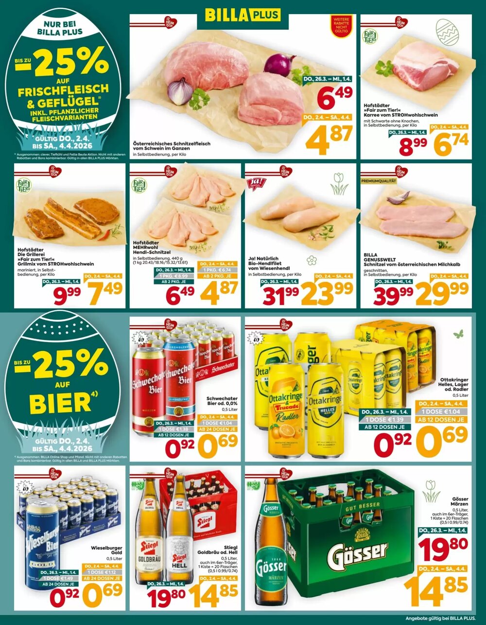 Billa Flugblatt (ab 26.03.2026) - Angebote und Prospekt - Seite 3