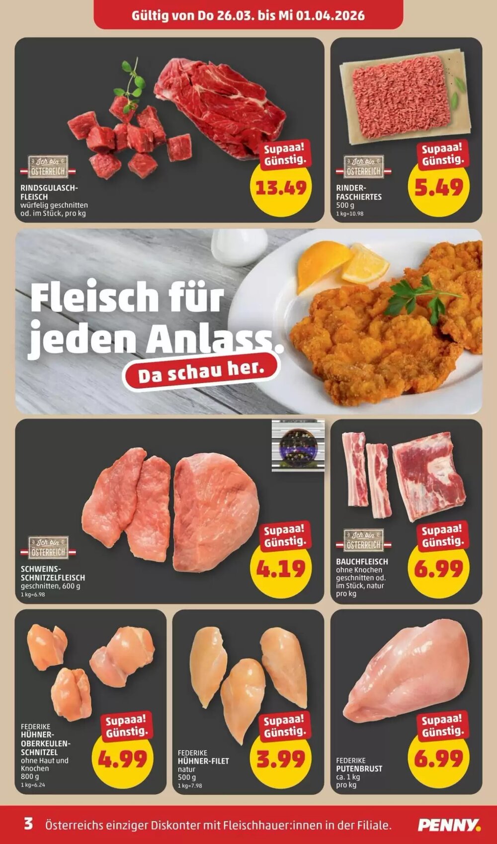 PENNY Flugblatt (ab 26.03.2026) - Angebote und Prospekt - Seite 3