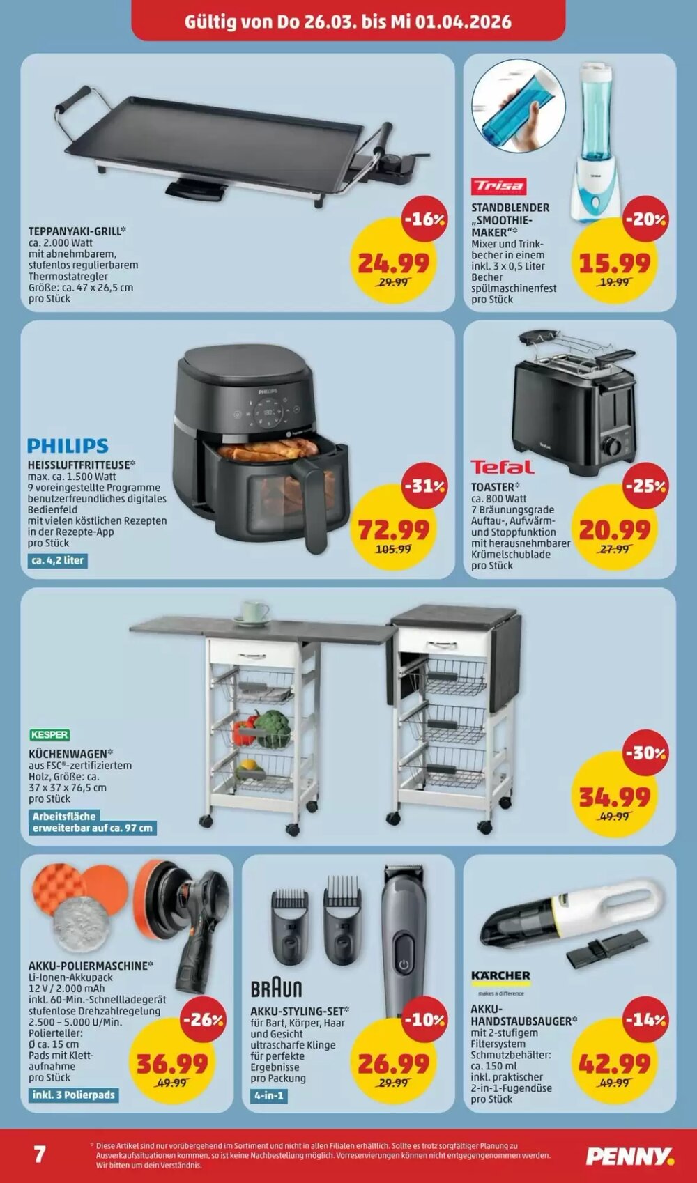 PENNY Flugblatt (ab 26.03.2026) - Angebote und Prospekt - Seite 7