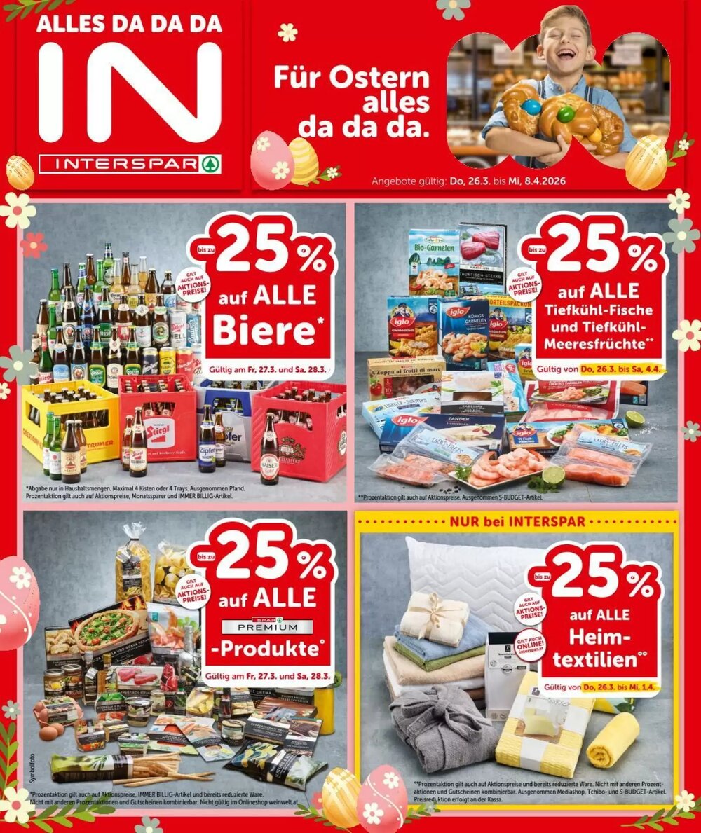 Interspar Flugblatt (ab 26.03.2026) - Angebote und Prospekt - Seite 1