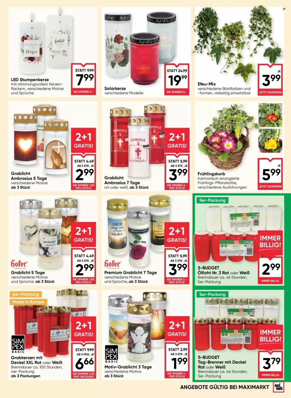 Maximarkt Flugblatt (ab 26.03.2026) - Angebote und Prospekt - Seite 17