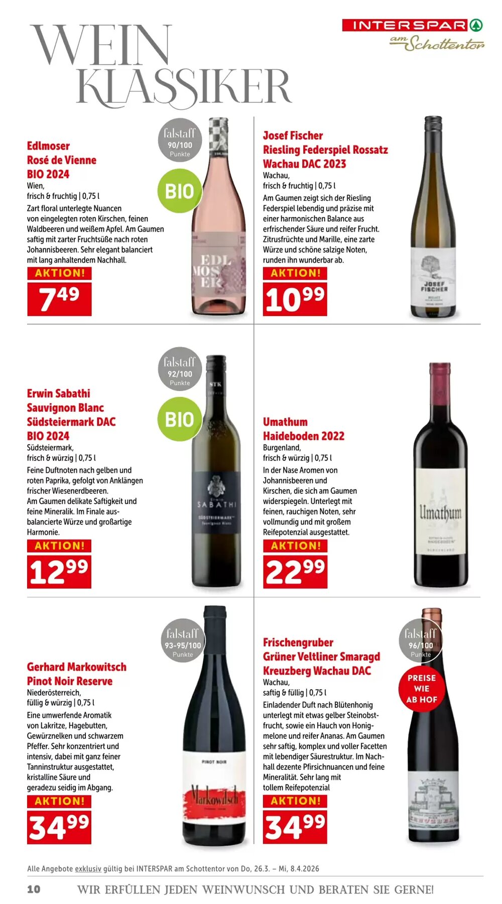 Interspar Flugblatt (ab 26.03.2026) - Angebote und Prospekt - Seite 10