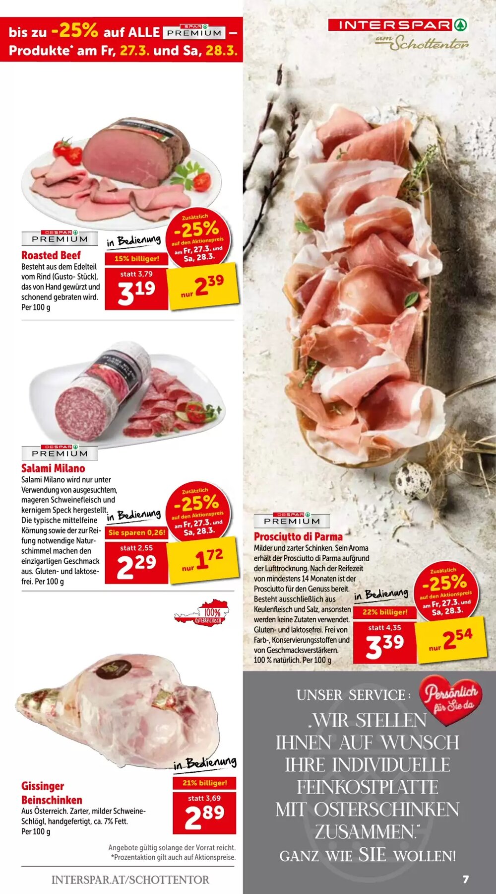 Interspar Flugblatt (ab 26.03.2026) - Angebote und Prospekt - Seite 7