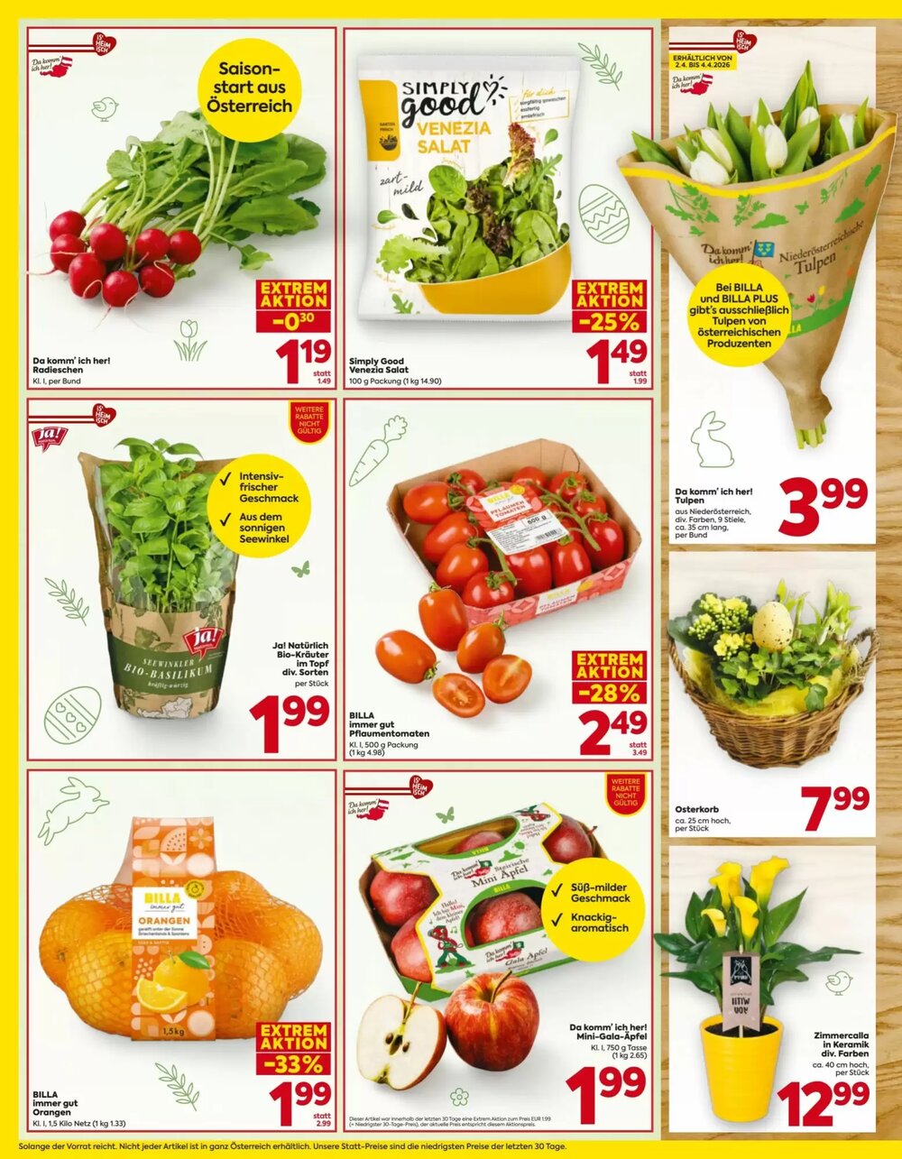 Billa Flugblatt (ab 26.03.2026) - Angebote und Prospekt - Seite 16