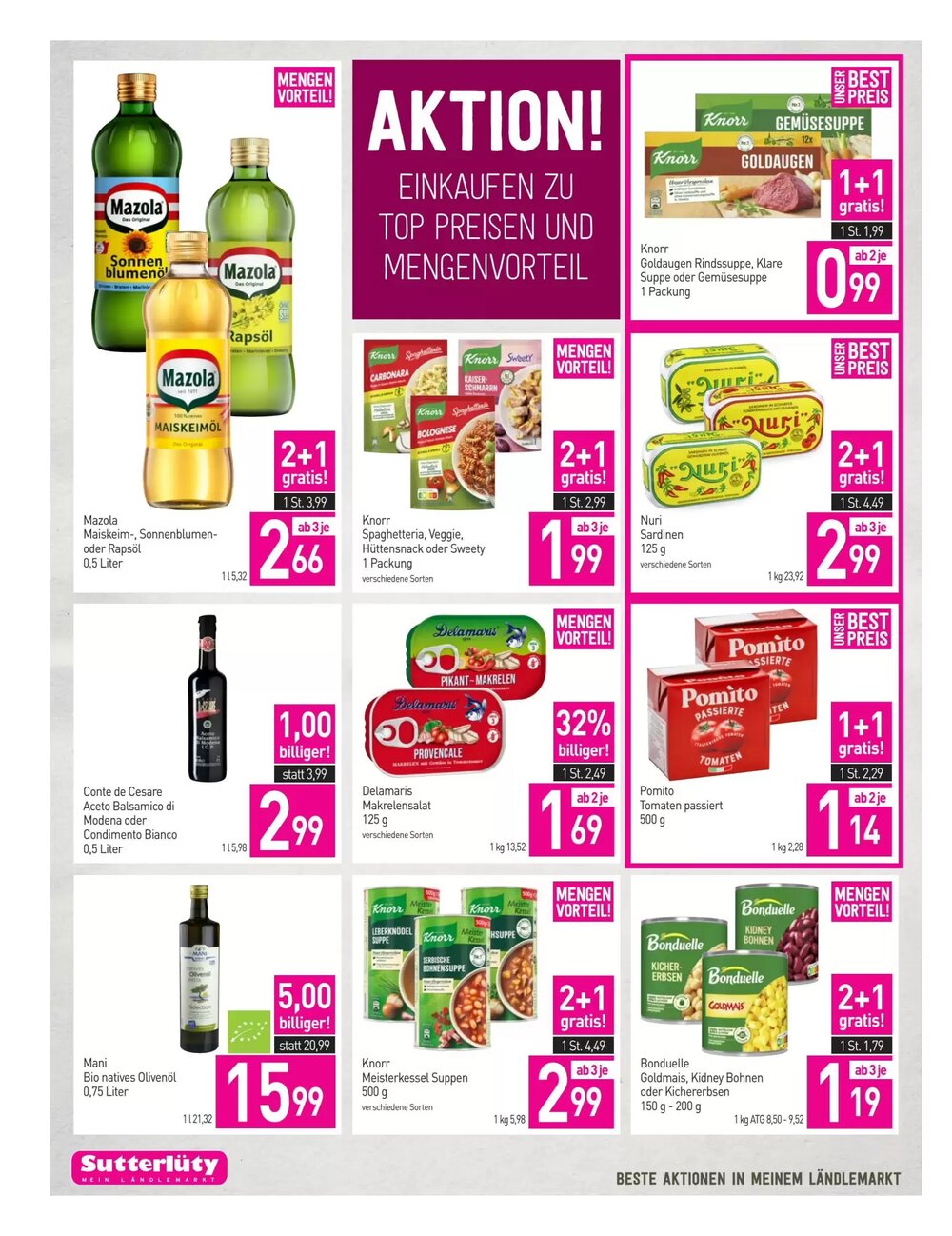 Sutterlüty Flugblatt (ab 26.03.2026) - Angebote und Prospekt - Seite 20