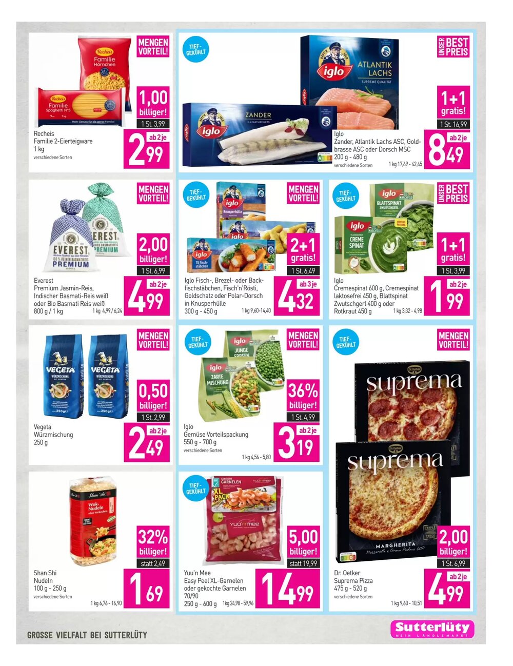 Sutterlüty Flugblatt (ab 26.03.2026) - Angebote und Prospekt - Seite 21