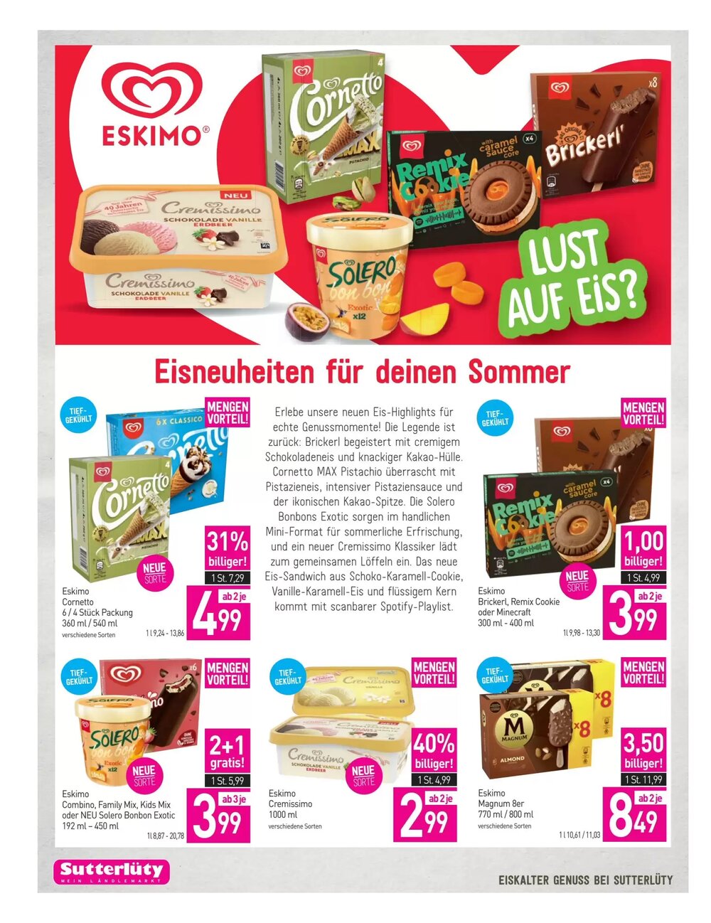 Sutterlüty Flugblatt (ab 26.03.2026) - Angebote und Prospekt - Seite 22