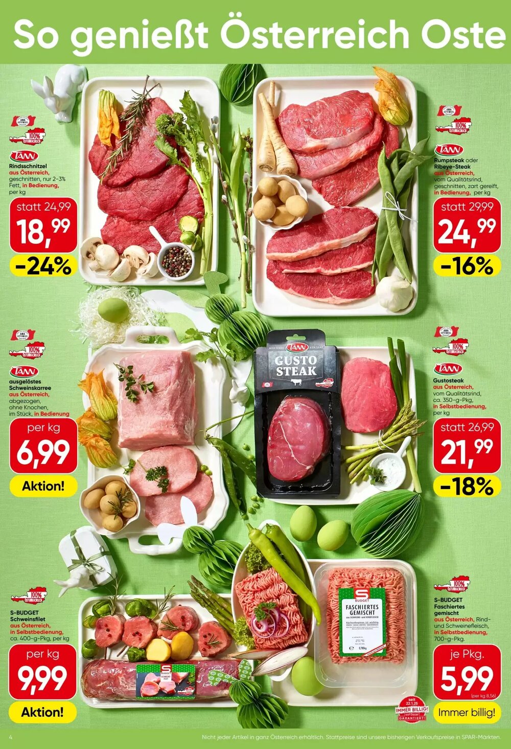 Spar Flugblatt (ab 26.03.2026) - Angebote und Prospekt - Seite 4