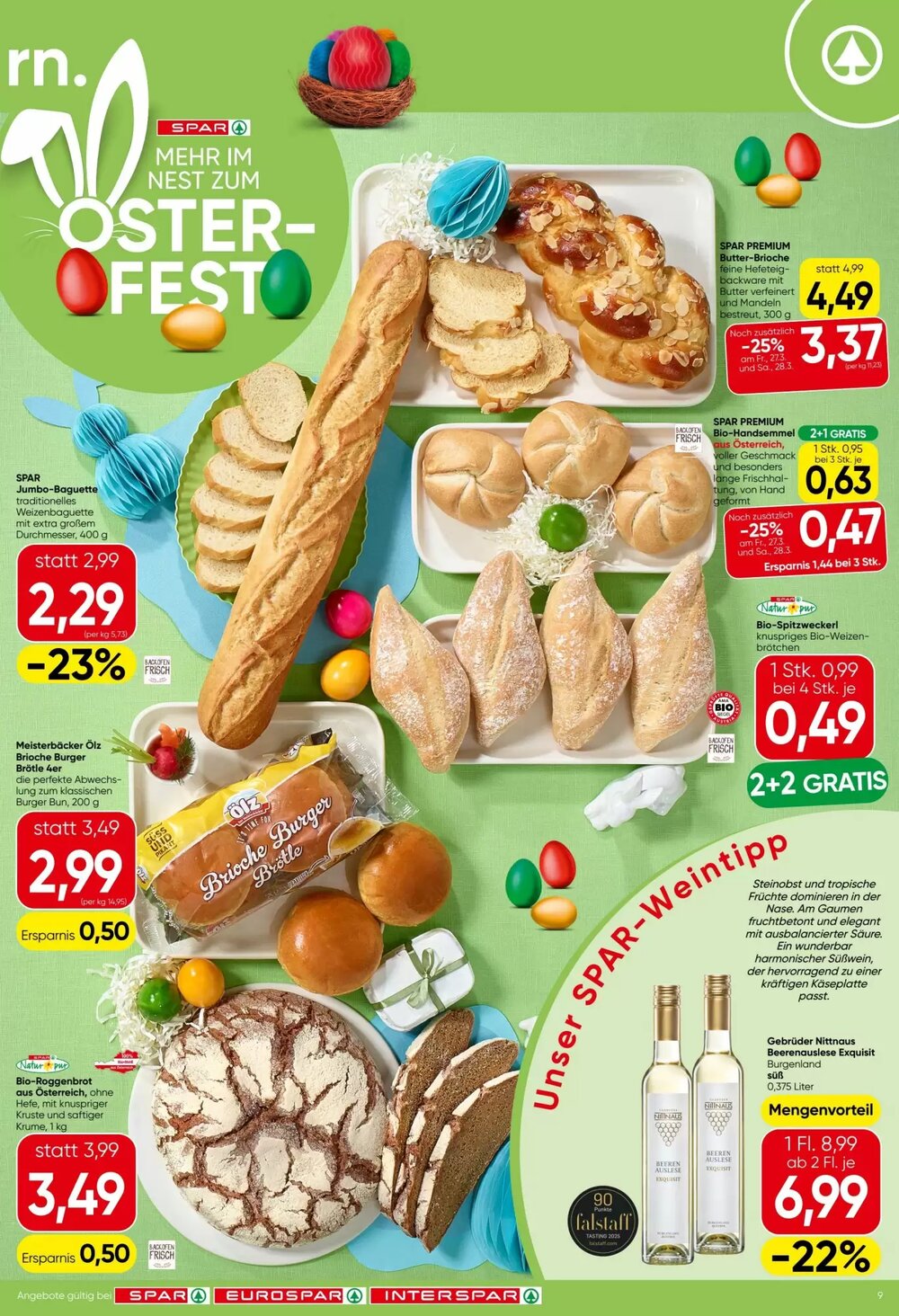 Spar Flugblatt (ab 26.03.2026) - Angebote und Prospekt - Seite 9
