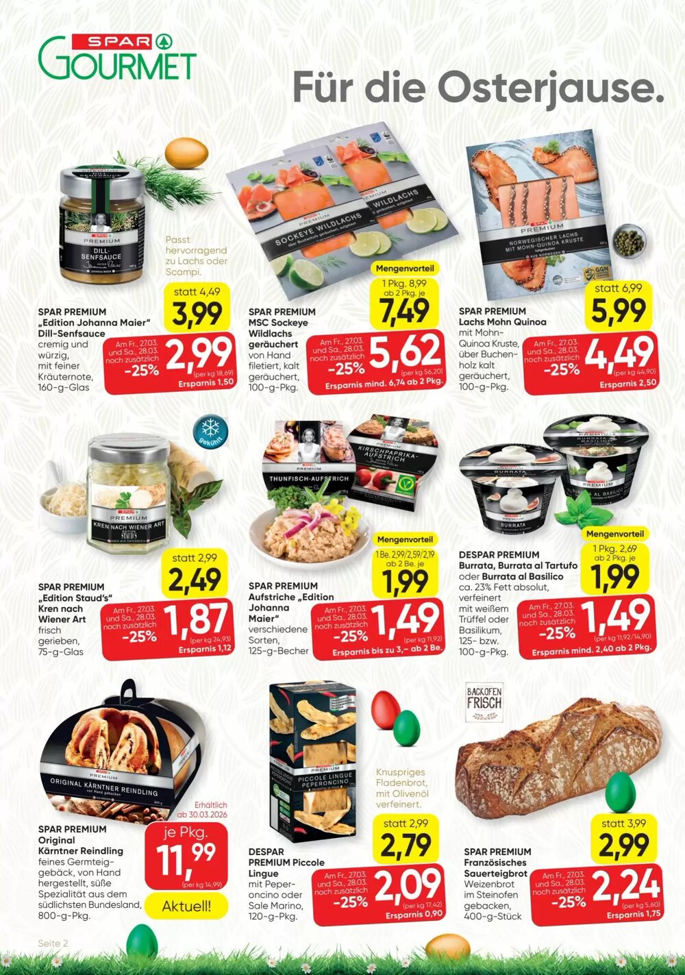 SPAR Gourmet Flugblatt (ab 26.03.2026) - Angebote und Prospekt - Seite 2