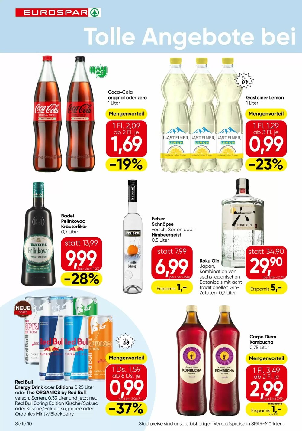Eurospar Flugblatt (ab 26.03.2026) - Angebote und Prospekt - Seite 10