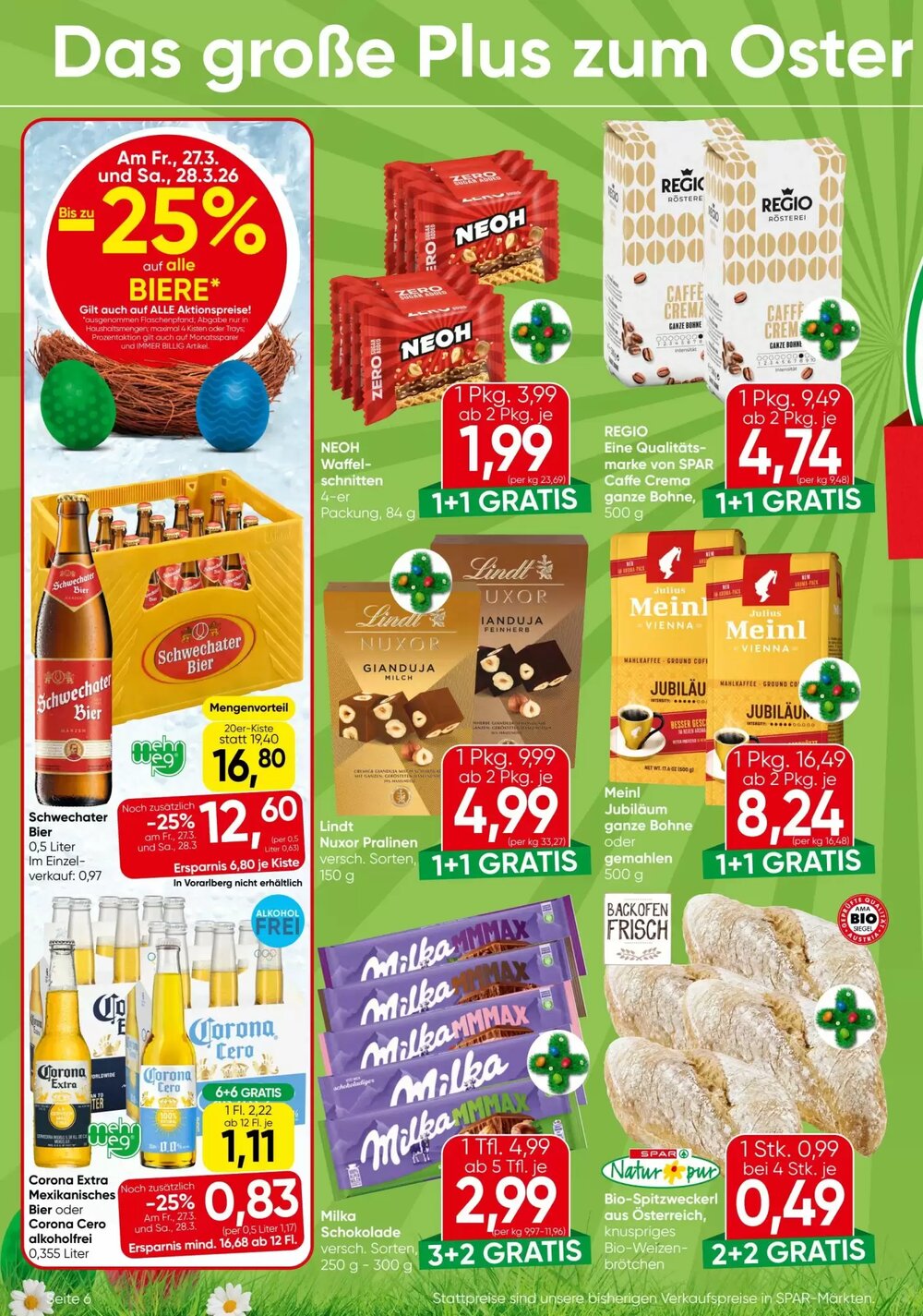 Eurospar Flugblatt (ab 26.03.2026) - Angebote und Prospekt - Seite 6