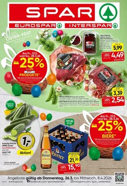 Eurospar Flugblatt (ab 26.03.2026) - Angebote und Prospekt
